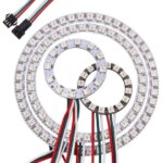 Addressable WS2812B Pixel Ring 1 8 12 16 24 32 40 48 60 93 241 LEDs WS2812 SK6812 5050 RGB LED Ring WS2811 IC Built-in RGB DC5V (New)