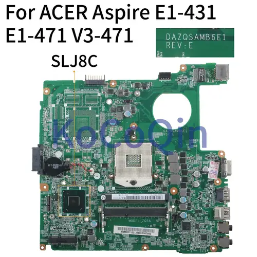 HTB166QKaAL0gK0jSZFxq6xWHVXa1_500x500 Motherboard ACER Aspire E1-431 E1-471 V3-471 E1-471G HM77 Mainboard - Image 1