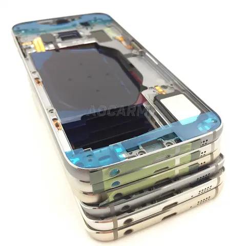 HTB1RNVCuXOWBuNjy0Fiq6xFxVXa6_480x480q75 Aocarmo Replacement Middle Frame Bezel Housing Chassis Samsung Galaxy S6 Edge G925 SM-G925F S6 G920i F Single Dual SIM (New) - Image 1