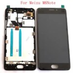 5.5" For Meizu M6 Note M721H M721Q M721M Lcd Screen Display+Touch Glass DIgitizer Frame Assembly Full set to repair lcds (New)