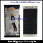 100% tested Grade AAA Sony Xperia XA2 Ultra C8 LCD Display Sony Xperia C8 XA2 Ultra Screen Touch Digitizer Assembly (New)