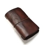 Genuine Leather Original Handmade Men Wallet Retro Trend Luxury Long Man Purse High Quality Wallets Cards Holder Passport Purses (New)