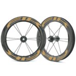 Carbon Fiber Rims Wheelset for BMX 12er Small Kids 203 Balance Bike Wheels 30mm Width 12in (New)