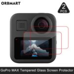 Tempered Glass Screen Protector GoPro MAX Case Protection Protective Film Go Pro 360 Housing Cover Accesorie Accessories Bangladesh (New)