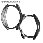 Plating TPU Case Bumper Samsung Galaxy Watch 3 45mm 41mm Protective Cover Samsung 3 Smartwatch Protector Frame Shell (New)