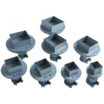 850 Hot Air Gun Nozzle BGA Nozzle SMD Titanium Alloy Square Nozzle Hot Air Welding 850 Hot Air Desoldering Station (New)