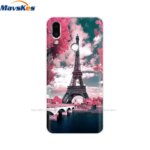 Meizu Note 9 Case Note9 Soft TPU Silicon Funda Back Cover Meizu M9 Note Case M9Note M 9 Rose Print Phone Case Coque Para (New)