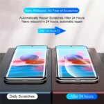 10000D Hydrogel Film Xiaomi Redmi Note 10 9 8 Pro Screen Protector Redmi 10 9C 8 7 6 9A K40 Pro Note 10S 9 8 T Not Glass (New)
