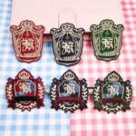 1PcsEmbroidery Patch College style uniform accessories Clothing Patches Stripe Applique Patch College Badges DIY (New)