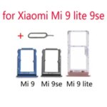 SIM Card Tray Adapter Xiaomi Mi 9 Lite se 9se 9lite Mobile Phone Housing BackShell Chip Micro SD SIM Card Holder Slot Bangladesh (New)