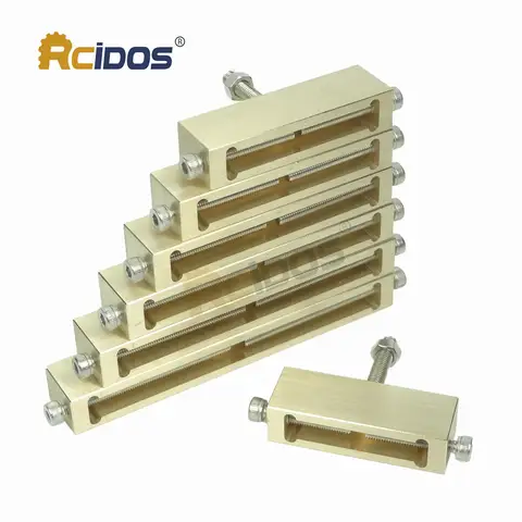 Hc52c200fffb3420ea81263d68490662ey_480x480q75 RCIDOS MOVEGO Brass Letters Holder Hot Foil Stamping Flexible Letters Slot Fit to Movego Letters 7MM Width 10mm Deep 1pcs P (New) - Image 1