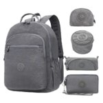 ACEPERCH Girls Backpacks Mochilas Escolares Feminina School Bags For Teenage Girl Women Nylon Bagpack Laptop Backpack Sac A Dos (New)
