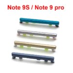 10Pcs Volume Power Button Side Key Redmi Note 7 8 9 9S 10 10s 11 12 13 Pro 4G 5G Replacement Parts (New)