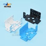1pc Aluminum Alloy MG995/996 / S3003/0150/0060 Servo Stand Mount Tray Robot Mechanical Arm Bracket for Rc Boat Car (New)