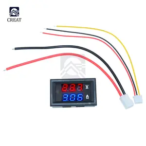 Hd78789ef146b4e1cacbe41f9af7c7245T_300x300q75 Mini Digital Voltmeter Ammeter 0.28 inch DC 100V 10A Panel Amp Volt Current Meter Tester 0.28 Blue Red Dual LED Display 20mA Bangladesh (New) - Image 1