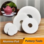 Large Alumina Refractory Pad Can Be Reused High Temperature Resistant Glaze Anti-sticking Bottom Plate Pottery Firing Tools (New)