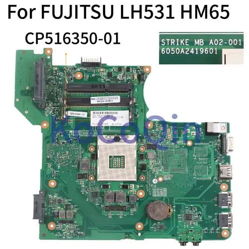 Hda9cca30e70c4f66a5da2ae6c8449b57y_500x500 Motherboard FUJITSU Lifebook LH531 Mainboard 6050A2419601 CP516350-01 HM65 - Image 1