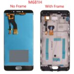 M681H LCD Meizu M3 Note M681H L681H Display With Frame Touch Screen Assembly 55 Meizu M3 Note M681H Screen (New)