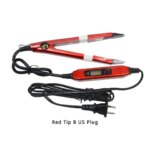 1 pc Red Hair Extension Fusion Iron Connector Keratin Bonding Tools Adjustable Temperature Fusion Heat Connector (New)