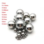 11/11.113/11.5/11.906/12/12.3/12.5/12.7/13/13.5 -18.5mm High Precision Bearing Balls GCR15 Bearing Steel Smooth Solid Ball (New)