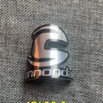 2x connondale vintage classic Bike Head Badge Aluminum Decals Stickers MTB BMX Folding Bicycle Frame Cycling Accessories emblem (New)