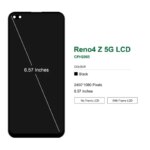 657 Screen OPPO Reno4 Z 5G LCD Display Touch Digitizer Screen Sensor with Frame Reno 4 Z CPH2065 LCD (New)