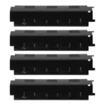 4pcs Grill Heat Tents Stainless Steel Heat Plate Shield Fit for Charbroil Grill Replacement Parts Gas Grill Heat Plate (New)