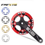 Bicycle Crankset Protection Cover Fixed Gear Cycling Mountain Sprocket 104mm BCD 32T 36T 38T 40T 42T (New)