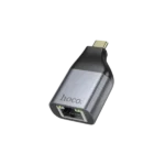 Hoco UA35 Type-C to RJ45 Adapter for Fast 10/100Mbps Wired Ethernet (New)