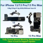 Fully Tested Authentic Motherboard For iPhone 13 Pro Max