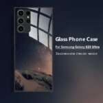 For Samsung S23 S23 Ultra Case Tempered Glass Phone Cover for Samsung Galaxy S23 Plus S23+ Hard Silicone Bumper GalaxyS23 Cases (New)