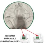 Cat Litter Pad Suitable for PETKIT PURAMAX 2 PUROBOT MAX PRO Cat Toilet Mat High-Performance Replaceable Pads Three Prevention (New)