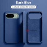 Liquid Silicone Phone Cover Case Google Pixel 11 10 Pro XL 9 9A 10 10A Pixel 11 Pro Micro-Fiber Cloth Soft Cases Capa (New)
