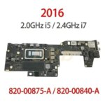 Original Logic Board I5 I7 8GB 16B For Macbook Pro 13" A1708 Motherboard 820-00875-A 820-00840-A 820-00361-A 2016 2017 Year (New)