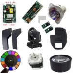 7R 230w 5R 200w Stage Beam Moving Light Assembly Parts Accessory Main Board Switch Power Fuse Tube Gear Wheel Prism Gobo (New)