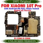 Unlocked MotherBoard for Xiaomi 10T Pro MainBoard Fully Tested Good Working Logic Board Circuits Plate for Mi 10t Pro (New)