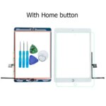 Touch Screen Digitizer Glass iPad 7 8 2019 2020 A2197 A2198 A2200 A2270 A2428 With Home Button+Flex+Tools+tempered Glass (New)
