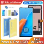 OLED Google Pixel 6 Pro LCD Display Google Pixel 6Pro GLUOG G8VOU Display Screen Touch Digitizer Assembly With Frame Bangladesh (New)