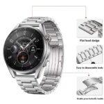 Titanium Metal Strap CMF Watch 3 Pro Luxury Business Bracelet Wristb Link Bracelet CMF By Nothing Watch Pro 3 2 B (New)