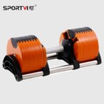 Gym Weights Set Custom 80lb 90lb 32kg 50kg Smart Adjustable Dumbbells Rack Strength Training Equipment Steel (New)