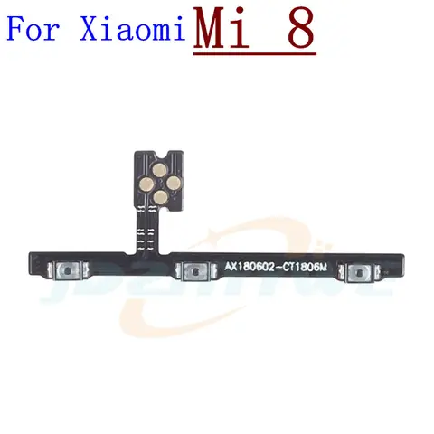 S0131527ad71049c5ba93181ba0c028256_480x480q75 Power On Off Flex Cable Xiaomi Mi 9 Lite 9pro 8 SE 9T 10T 10 Ultra Pro Lite Volume Key Side Button Mute Switch Spare Parts (New) - Image 1