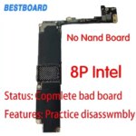 No N Bad Motherboard iPhone 8 Plus 8 7 6SP 6S 6G 7P Board Disassembly Parts Mainboard Practice Withdrawal IC Repair Skill (New)