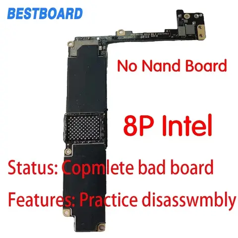 S015a1f93c99a44269c304b68b4edc997U_480x480q75 No N Bad Motherboard iPhone 8 Plus 8 7 6SP 6S 6G 7P Board Disassembly Parts Mainboard Practice Withdrawal IC Repair Skill (New) - Image 1