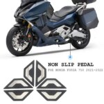New 2021 Motorcycle Footrest Footpad Pedal Plate Parts For Honda FORZA750 Forza 750 2021 Official Accessory For Forza 750 (New)