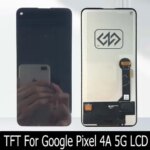 TFT LCD For Google Pixel 4A 5G LCD Display Touch Screen Assembly For Google Pixel 4A 5G Display GD1YQ G025I G025E G025H G6QU3 (New)