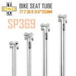 UNO Silver Bike Seatpost 25.4/27.2/30.9/31.6 Road Bicycle Seat Post Aluminum Alloy MTB Seatpost Bicycle Seat Tube Bicycle Parts (New)