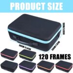 Compact Essential Oils Holder With 120 Grids 5-10ML Bottle Capacity EVA Protective For Aromatherapy Enthusiasts (New)