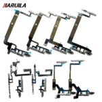 Power On Off Flex IPhone 13 14 15 Pro Max Plus Mini Volume Up Down Side Button Key Ribbon Flex Cable With Metal (New)