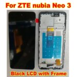 Original 68 inch IPS LCD Display Touch Panel Digitizer Assembly Sensor ZTE nubia Neo 3 5G Neo3 Mobile Screen with Frame (New)