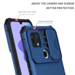 Slide Camera Armor Phone Case OPPO A3S A5 A7 A5S A9 2020 A1K A92 A72 A15 A15S A54 A74 A16 A36 A76 Plastic Holder Hard Cover (New)